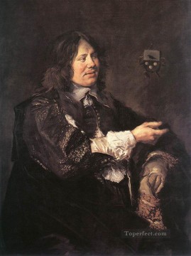 ステファヌス・ゲラルツの肖像画 オランダ黄金時代 フランス・ハルス Oil Paintings